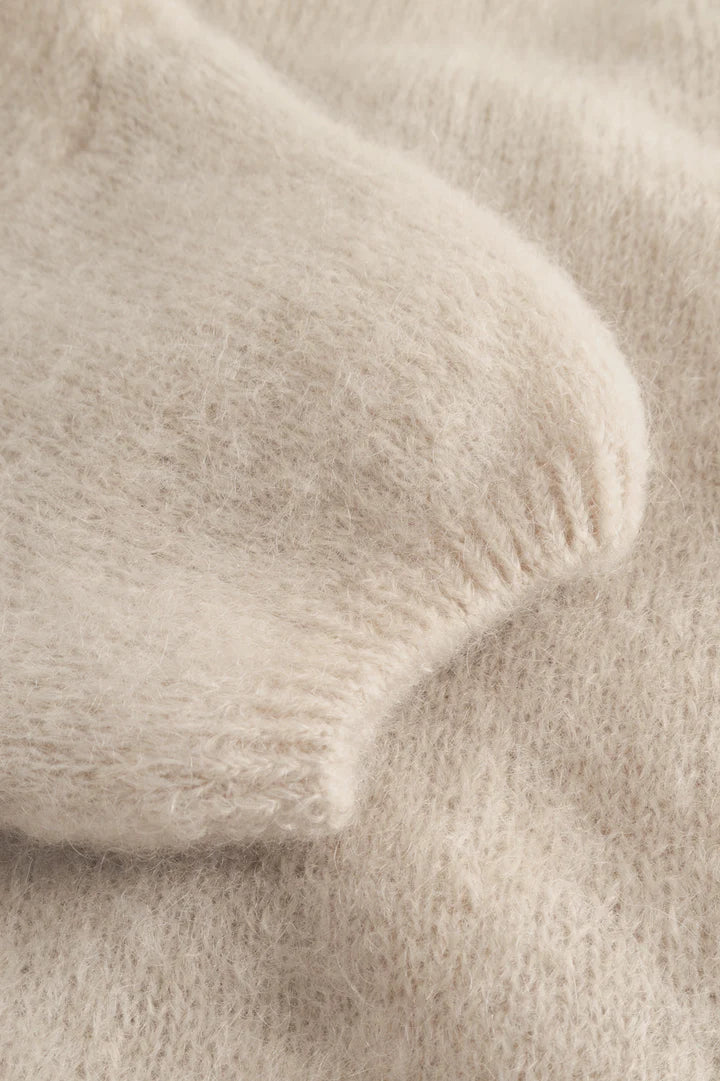 N-Lorell Knit Cardigan - Beige