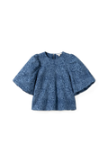 N-Shelly Blouse - Dusty Blue