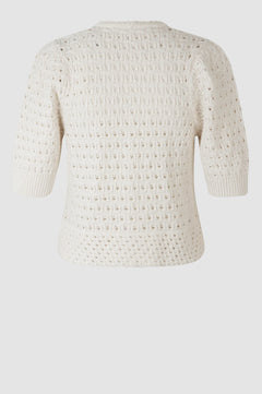 Turin Knit Cardigan - Antique White