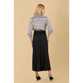 Ayleen Solid Skirt - Black