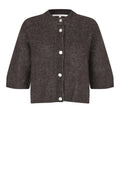 Andrea Knit Rib Cardigan - Beluga