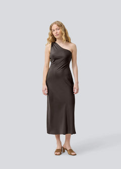Narcissa Dress - Seal Brown