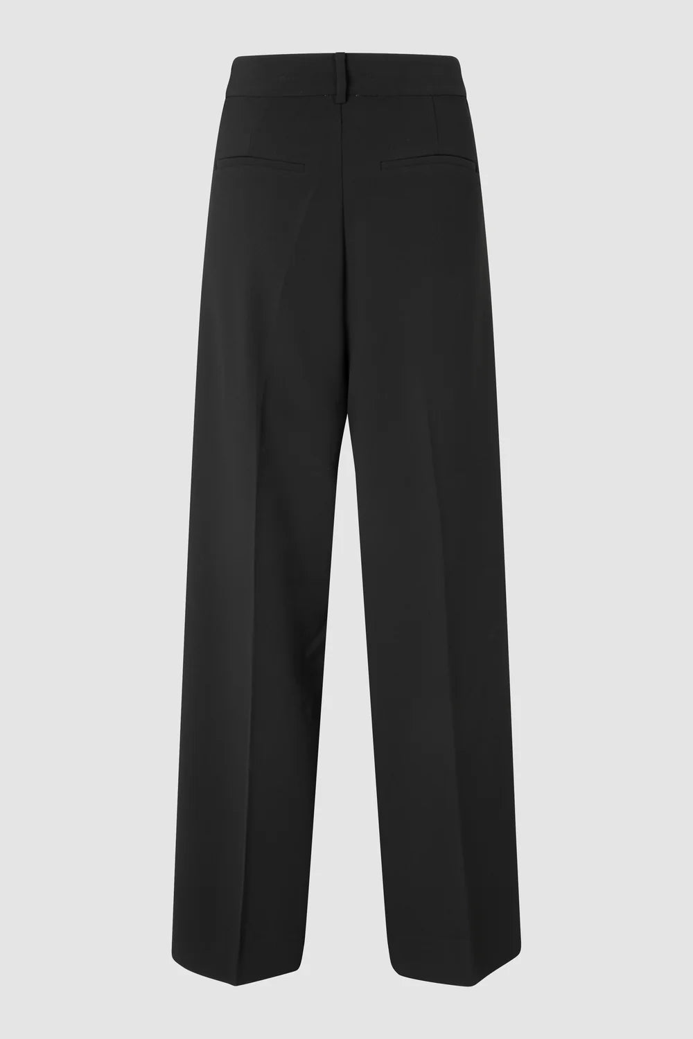 Fique Straight Trousers - Black