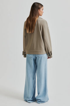 Silvie Trench Jacket - Fallen Rock