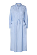 Alanis Dress - Light Blue Stripe