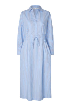 Alanis Dress - Light Blue Stripe