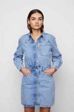 Lucienne Dress - Light Blue