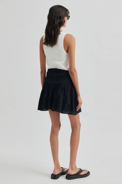 Ericae Mini Skirt - Black