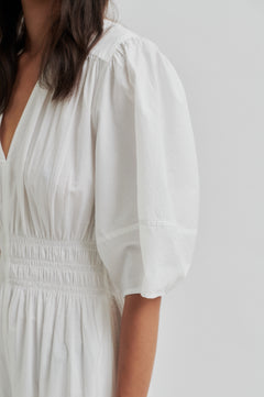 Althea Dress - White