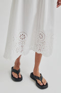 Althea Dress - White