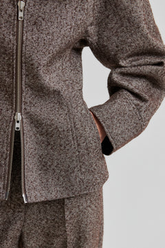 Arbor Fitted Jacket - Chocolate Plum