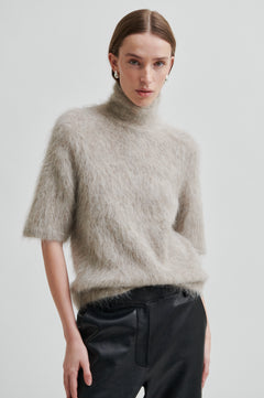 Karla Knit Ss - Pumice Stone