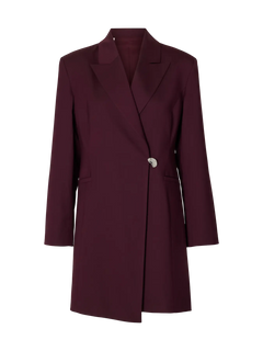 Lisa Blazer Dress - Fig