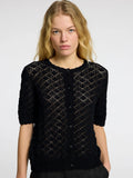 Sofia 2/4 Knit Cardigan - Black