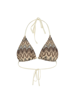 Amber Bel Bikini Top - Mocha Brown