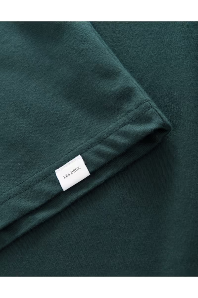 Nørregaard T-Shirt - Seasonal - Pine Green/Orange