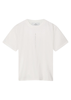 Vertical Logo Tee - White