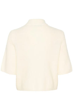AlphaGZ SS Short Cardigan - Ivory