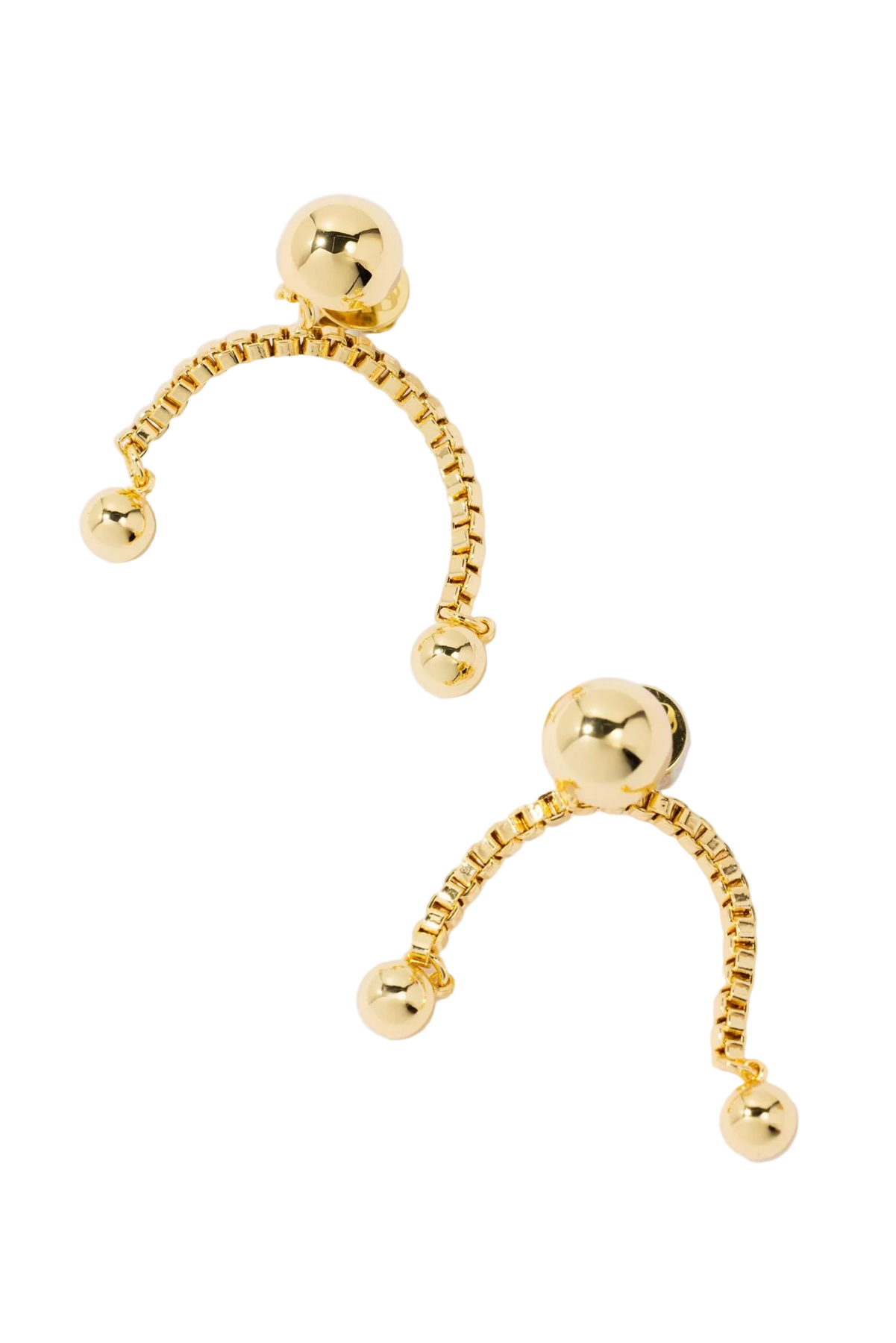 Tiny Solar Studs - Gold