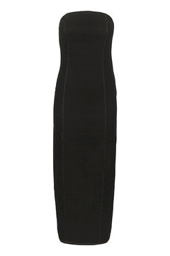 TubinaGZ Long Dress - Dark Black Wash
