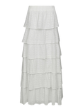 Morris Emb Skirt - Off White
