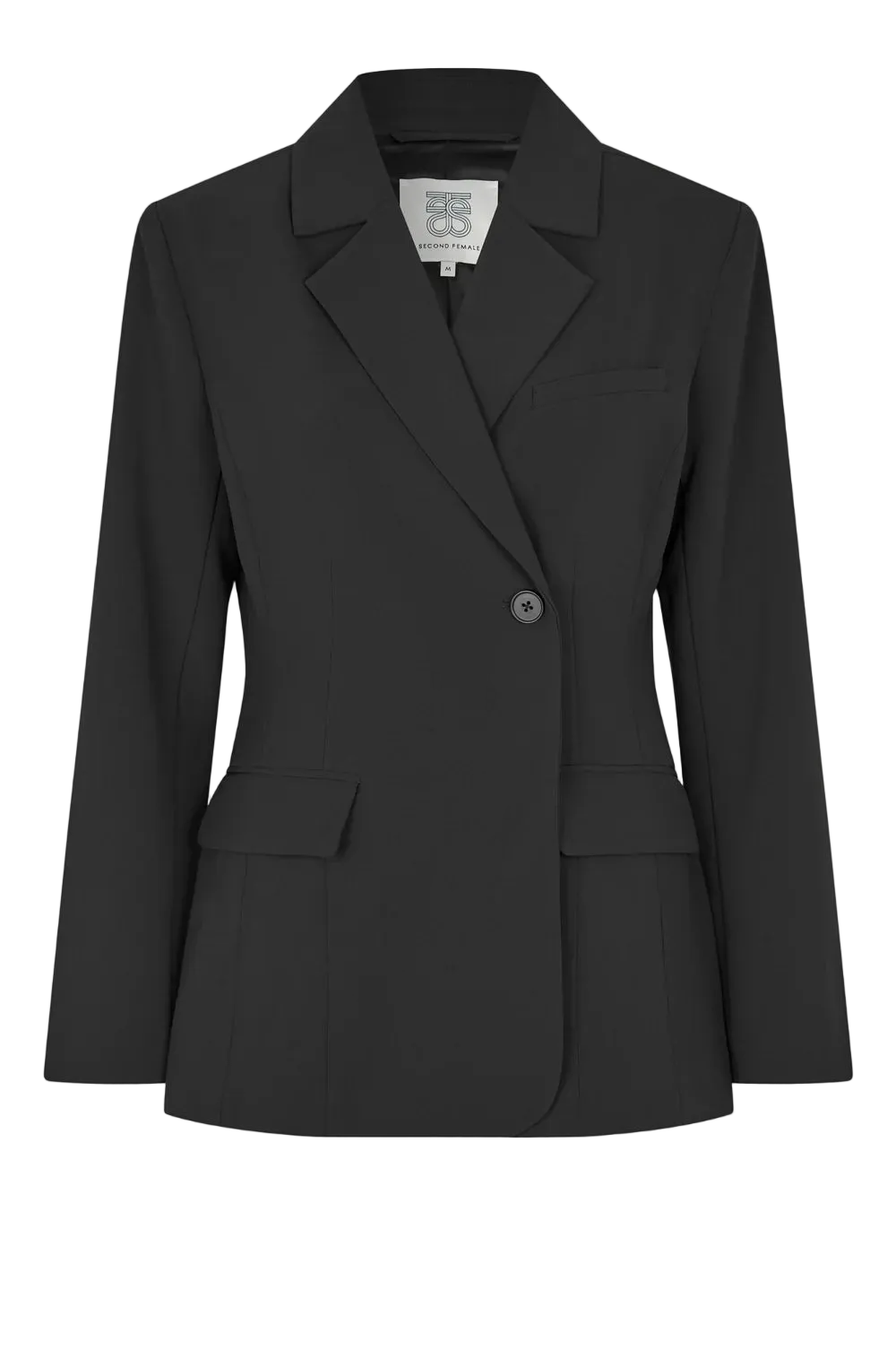 Fique Fitted Blazer - Black
