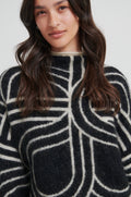Signa Knit T-Neck - Black