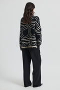 Signa Knit T-Neck - Black