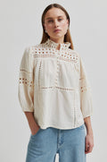 Brunie Blouse - Ecru