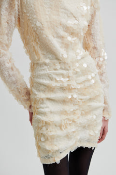 Glimmer Dress - Jet Stream