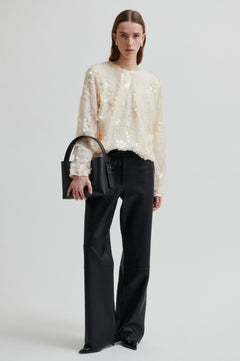 Glimmer Blouse - Jet Stream