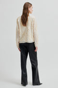 Glimmer Blouse - Jet Stream