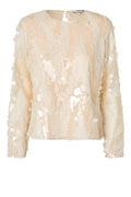 Glimmer Blouse - Jet Stream