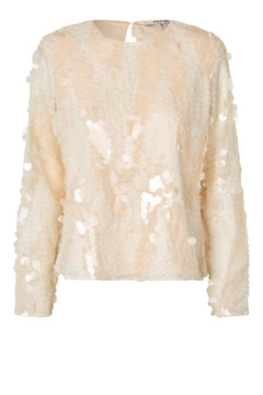Glimmer Blouse - Jet Stream