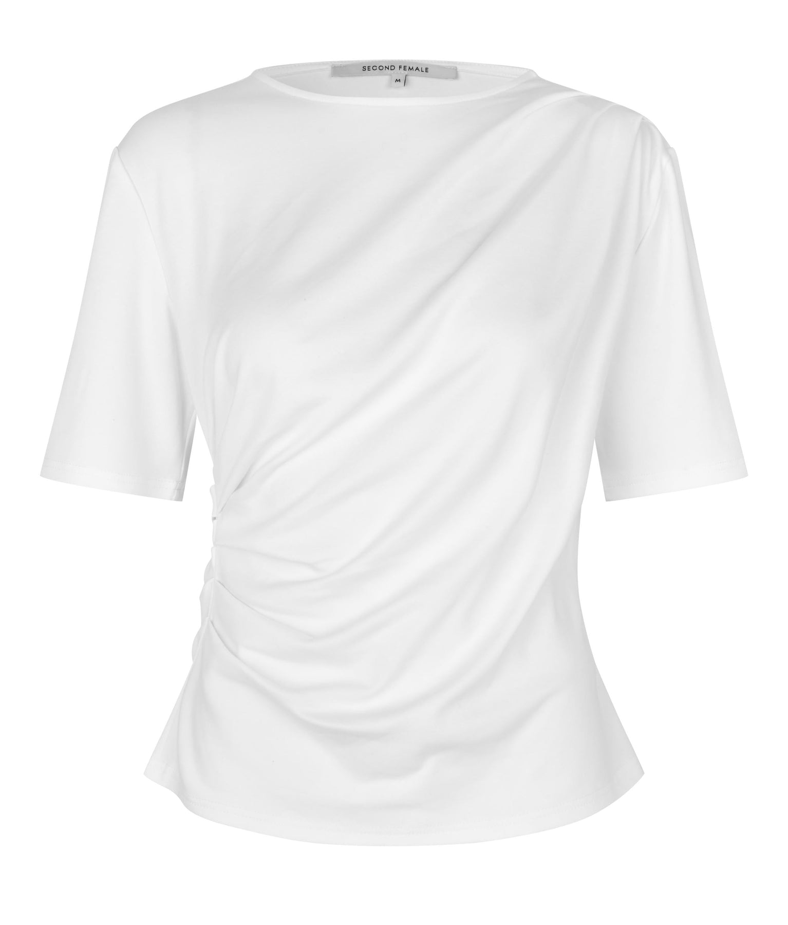 Ulina Drape Tee - White