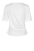 Ulina Drape Tee - White
