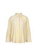 Nell Shirt - Light Yellow Stripe