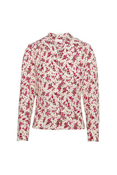 Lu Lu Blouse - Berry Print