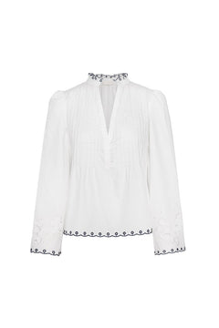 Lynn Blouse - White