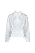 Elmer Polo Shirt - Light Blue Stripe