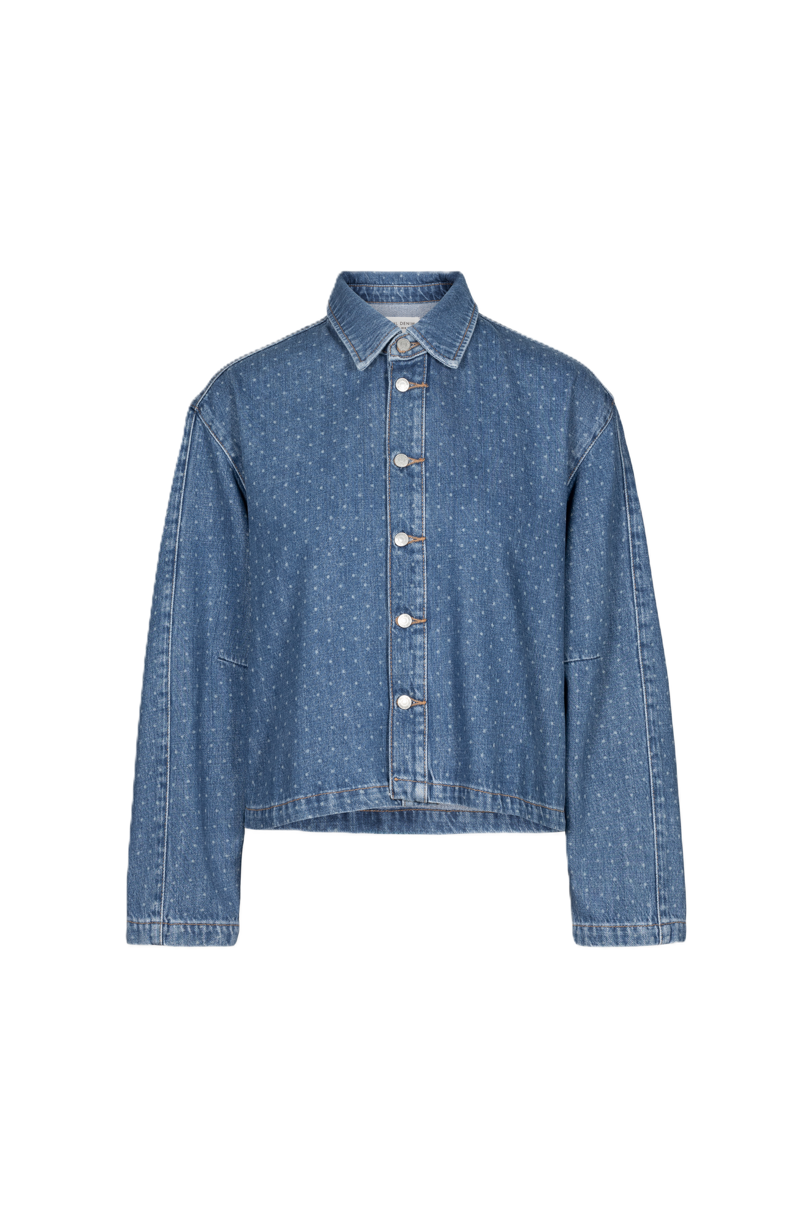 Marley Shirt - Mid Blue Dot