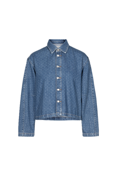 Marley Shirt - Mid Blue Dot