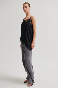 Lacia Strap Top - Black
