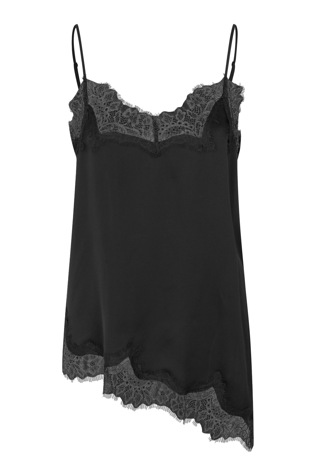 Lacia Strap Top - Black