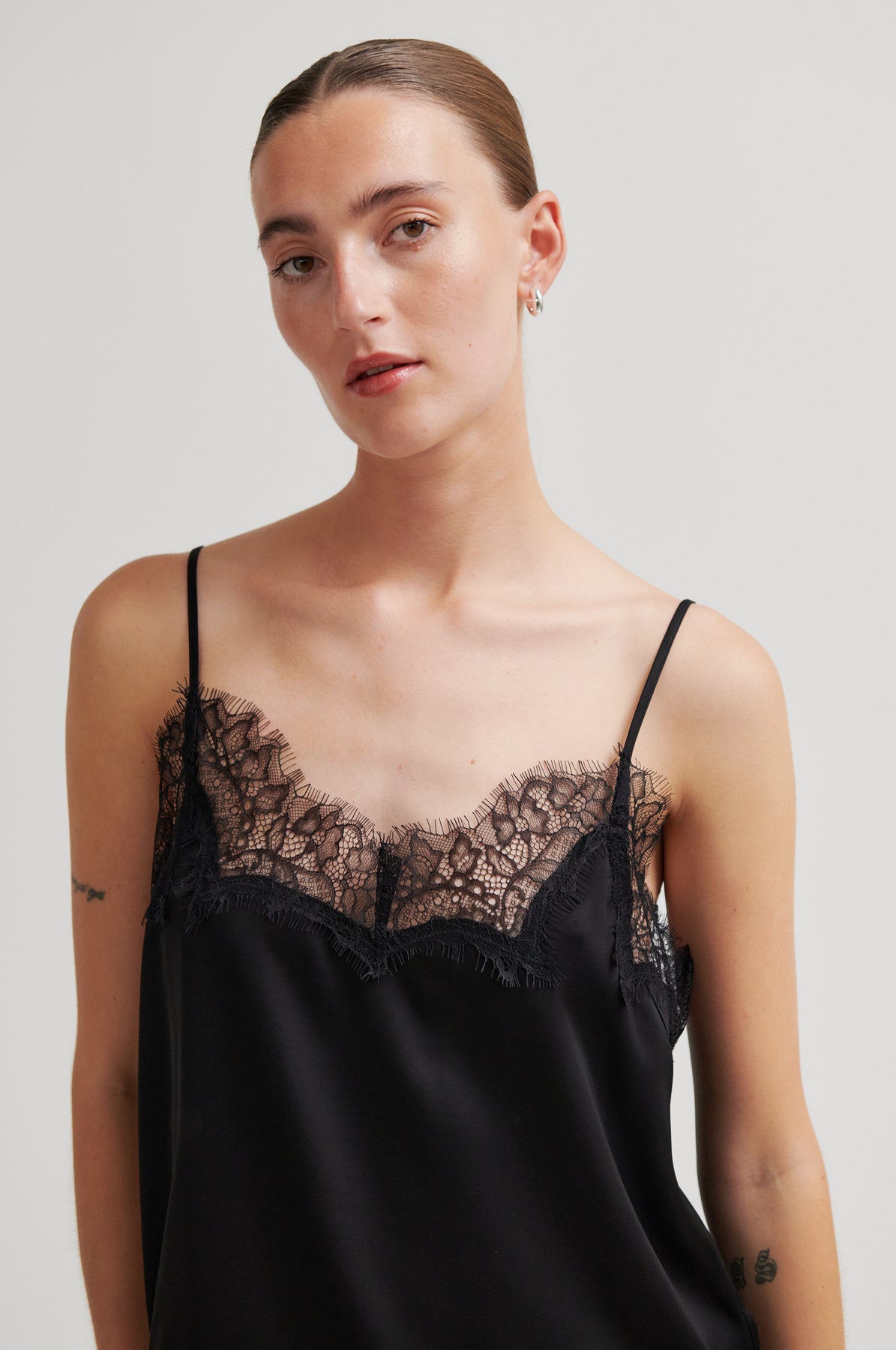 Lacia Strap Top - Black