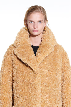 Camille Cocoon Coat - Light Caramel