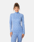 Edith Half Zip - Pastel Light Blue