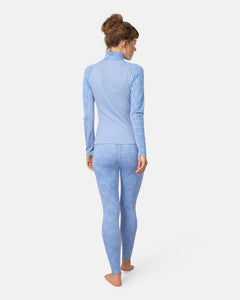 Edith Half Zip - Pastel Light Blue