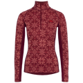 Edith Half Zip - Burgundy Red