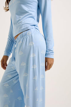 Pillow Princess Ls Pyjama Set - Powder Blue